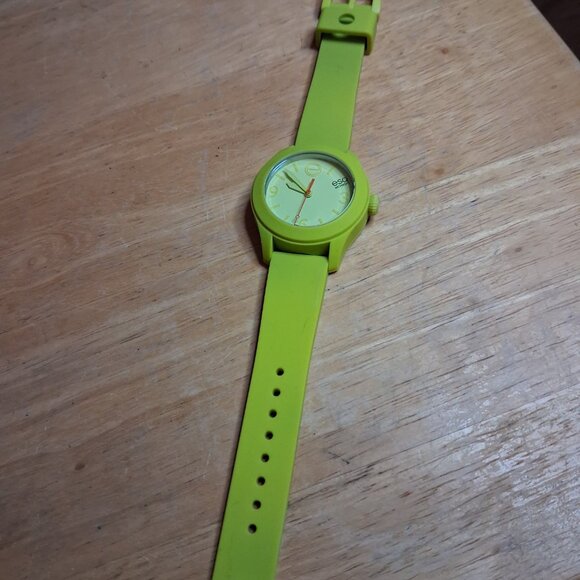 Swiss ESQ by Movado Ladies Quartz Neon Lime Green main image 10
